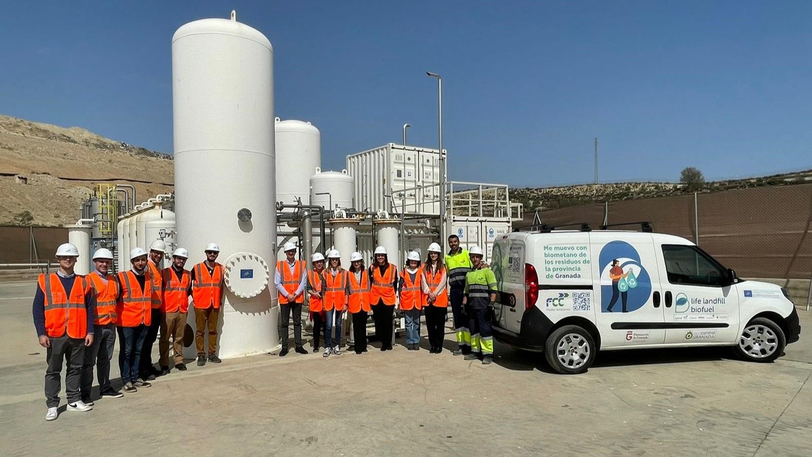 En este momento estás viendo El proyecto LIFE Landfill Biofuel demuestra la viabilidad de producir biometano procedente de vertedero para su uso en transporte
